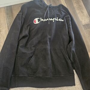 Champion Men's Black Hoodie